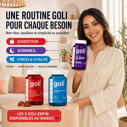 Le Trio Goli : Minceur, Sommeil & Vitalité