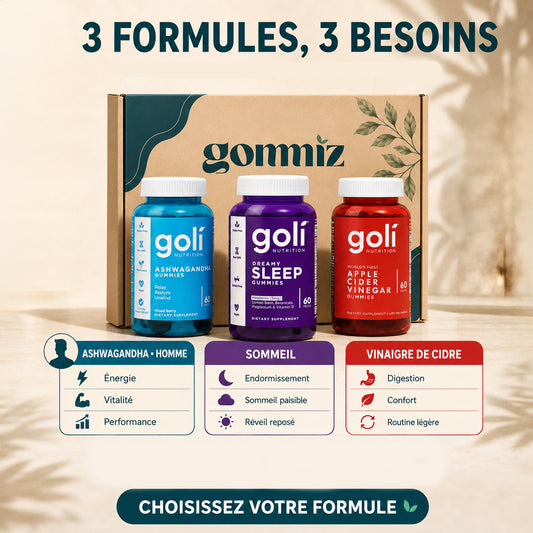 Le Trio Goli : Minceur, Sommeil & Vitalité