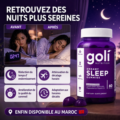 Le Trio Goli : Minceur, Sommeil & Vitalité